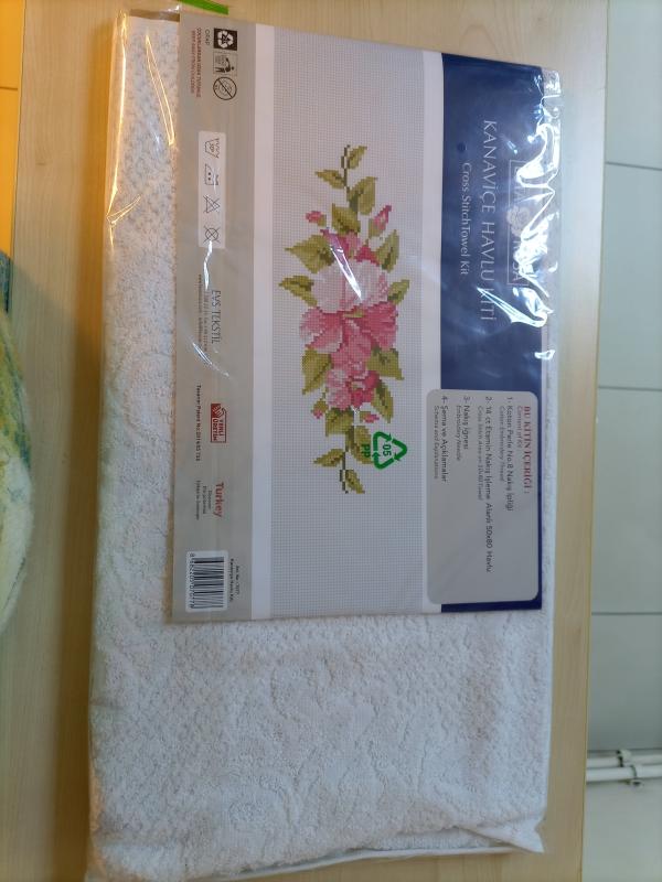 Kanaviçe Havlu Kiti Büyük